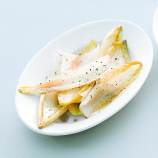 Gebratener Chicorée Gebratener Chicorée