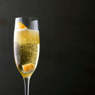 Spiked Champagner Cocktail
