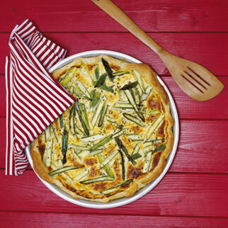 Spargelquiche