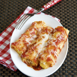 Kürbis-Ricotta-Cannelloni