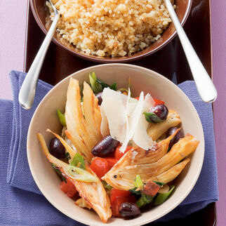 Bulgur mit Fenchel und Käse Bulgur mit Fenchel und Käse