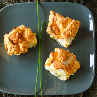 Gebackener Pangasius mit Senfkruste Gebackener Pangasius mit Senfkruste