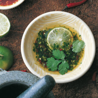 Koriander-Limetten-Dip Koriander-Limetten-Dip
