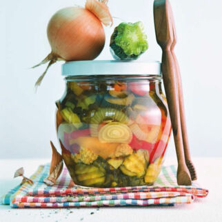 Pikant Eingelegtes Gartengemüse Pikant Eingelegtes Gartengemüse