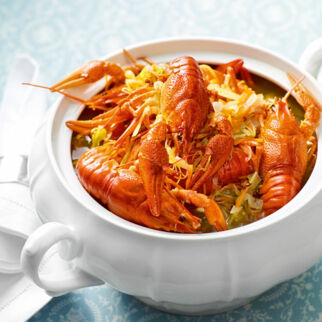 Flusskrebserl aus dem Wurzelsud Flusskrebserl aus dem Wurzelsud