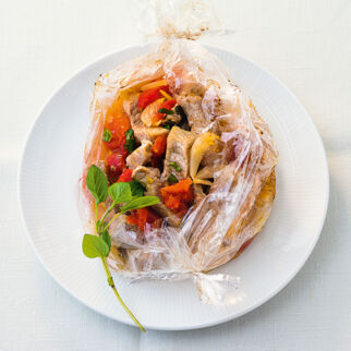 Schnitzel auf Tomaten Schnitzel auf Tomaten