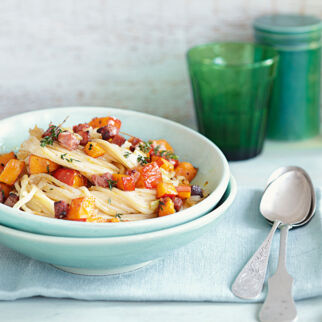 Kürbis-Speck-Spaghetti Kürbis-Speck-Spaghetti