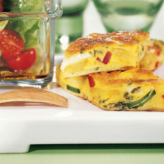 Kartoffel-Gemüse-Frittata Kartoffel-Gemüse-Frittata