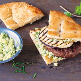 Lamm-Minze-Burger Lamm-Minze-Burger