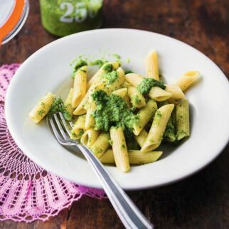 Penne mit Petersilienpesto Penne mit Petersilienpesto