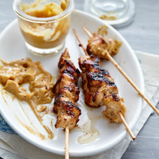 Hähnchen-Saté-Spiesse Hähnchen-Saté-Spiesse