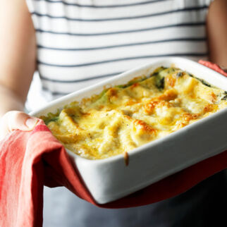 Spinat-Lasagne Spinat-Lasagne