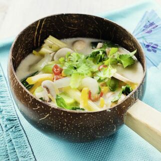 Kokos-Gemüse-Suppe