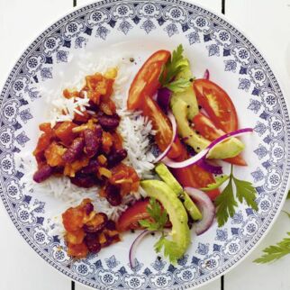 Rote Bohnen in Tomatensauce