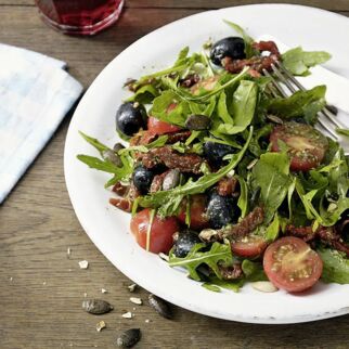 Rucola-Tomaten-Salat Rucola-Tomaten-Salat