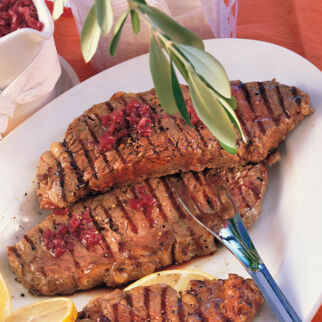 Entrecôtes mit Schalottensauce