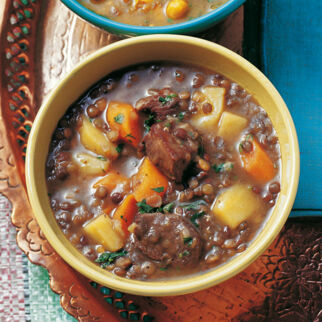 Linsensuppe
