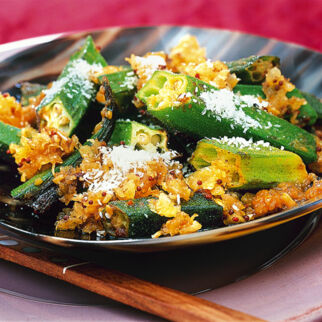 Okra-Masala Okra-Masala