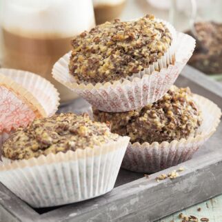 Leinsamen-Mandel-Muffins Leinsamen-Mandel-Muffins