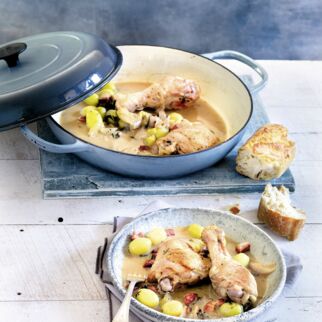 Coq au cidre Coq au cidre