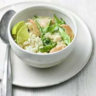 Garnelen-Curry mit Blumenkohlreis Garnelen-Curry mit Blumenkohlreis