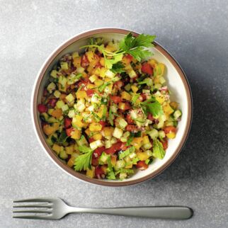 Bunter Paprikasalat Bunter Paprikasalat