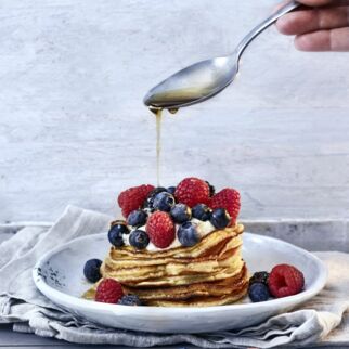 Kleine Beeren-Pancakes Kleine Beeren-Pancakes