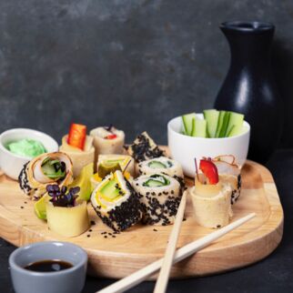 Käse-Sushi Käse-Sushi