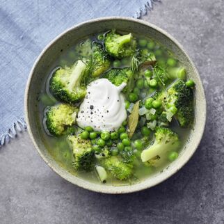 Brokkoli-Erbsen-Suppe Brokkoli-Erbsen-Suppe