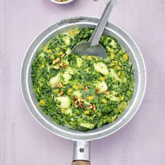 Gr&uuml;ne Gnocchi