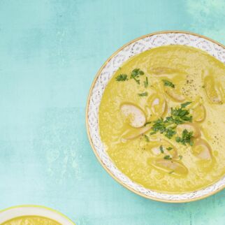 Möhren-Mais-Suppe