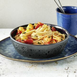 Linguine mit Tomaten-Gin-Sauce
