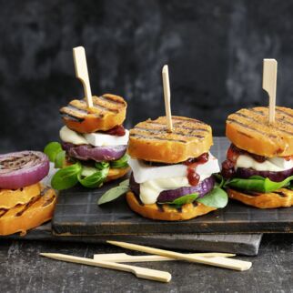 Süßkartoffel-Brie-Sandwich Süßkartoffel-Brie-Sandwich