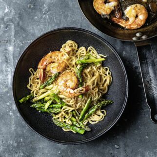 Garnelen-Noodle-Bowl Garnelen-Noodle-Bowl