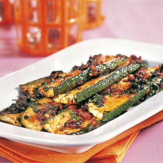 Zucchini mit Chermoula Zucchini mit Chermoula