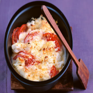 Knuspriges Blumenkohlgratin Knuspriges Blumenkohlgratin