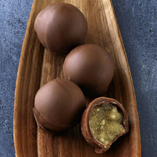 Honigmarzipan-Pralinen Honigmarzipan-Pralinen