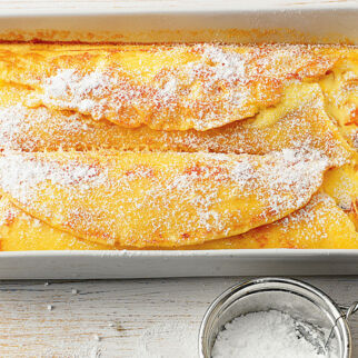 Marillen-Topfen-Palatschinken Marillen-Topfen-Palatschinken