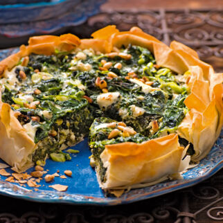 Spinat-Schafkäse-Kuchen Spinat-Schafkäse-Kuchen