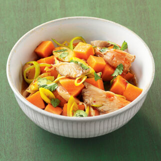 Süßkartoffel-Wok Süßkartoffel-Wok