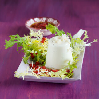 Meerrettich-Panna-cotta