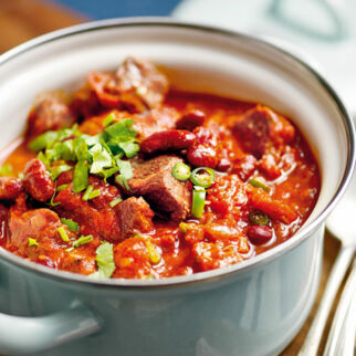 Bohnen-Rindfleisch-Chili Bohnen-Rindfleisch-Chili