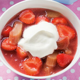 Rhabarber-Kompott mit Vanille Rhabarber-Kompott mit Vanille