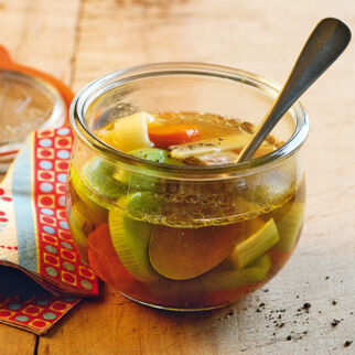 Asiatische Hühnersuppe