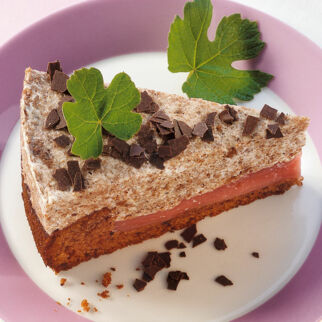 Rotweincremetorte