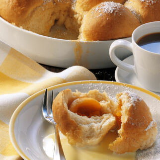 Gefüllte Dampfnudeln Gefüllte Dampfnudeln