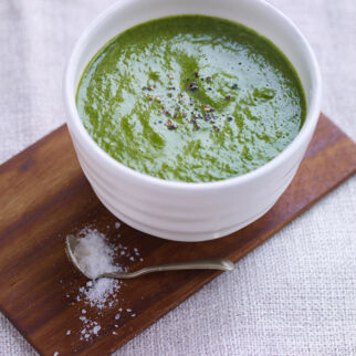 Spinatcremesuppe Spinatcremesuppe