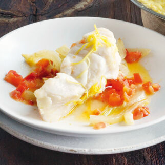 Schollenfilet auf Fenchel Schollenfilet auf Fenchel
