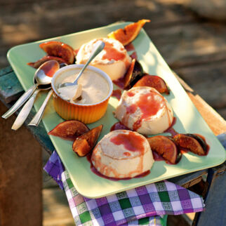 Lebkuchen-Panna-cotta Lebkuchen-Panna-cotta