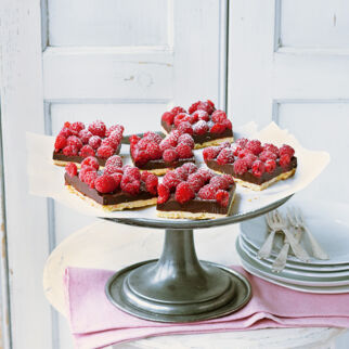 Schoko-Himbeer-Tarte Schoko-Himbeer-Tarte